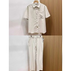 [홍콩명품.Christian Dior] 크리스챤 디올 2026 남성용 린넨 반팔셔츠세트 CD1739 PD 홍콩명품의류,구매대행,온라인명품