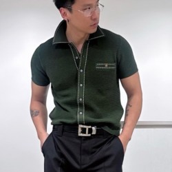 [홍콩명품 VERSACE] 베르사체 2026 남성용 니트반팔 VC305 PD 홍콩명품의류,구매대행,온라인명품