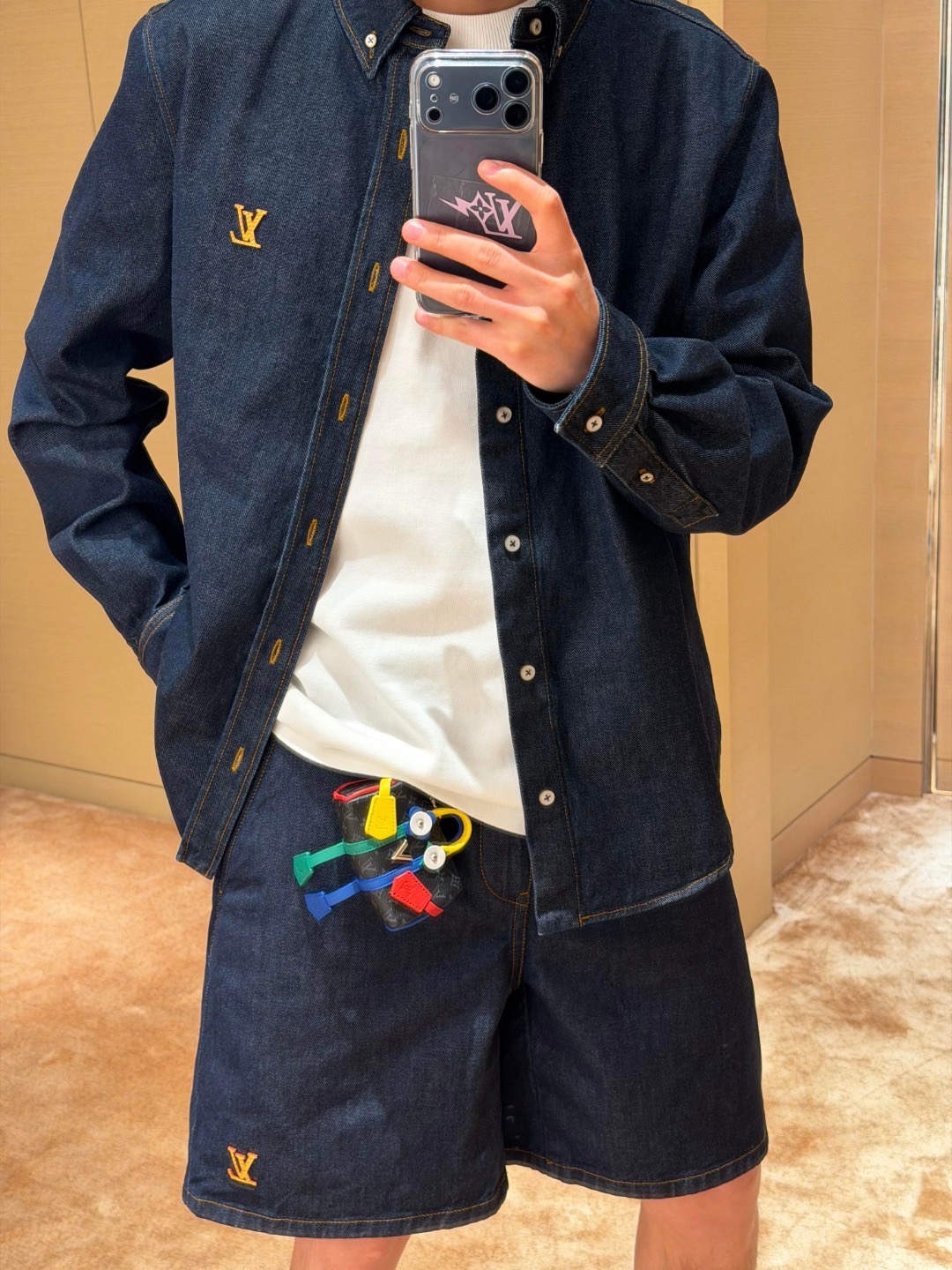 [홍콩명품.LOUIS VUITTON] 루이비통 2026 남성용 청자켓세트 LV3048 HD 홍콩명품의류,구매대행,온라인명품