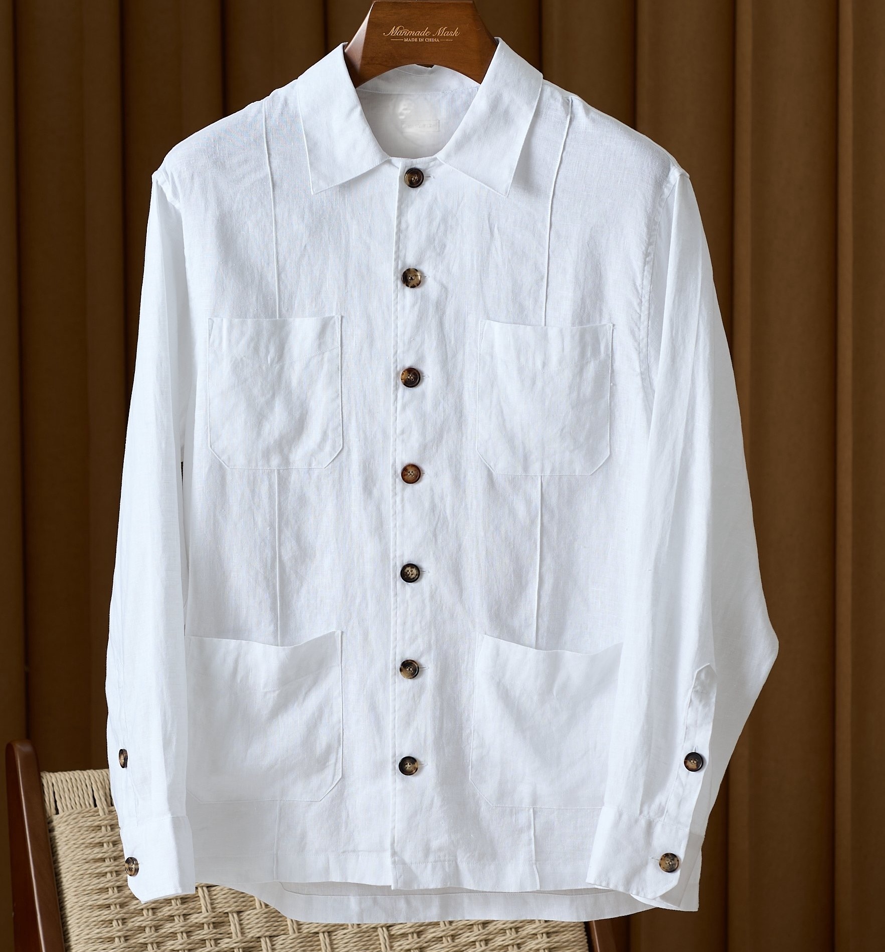 [홍콩명품.BRUNELLO CUCINELLI]브루넬로 쿠치넬리 2026 남성용 린넨셔츠  BL1578 HD 홍콩명품의류,구매대행,온라인명품