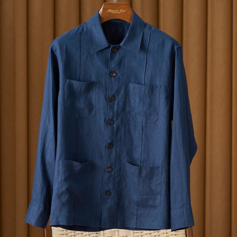 [홍콩명품.BRUNELLO CUCINELLI]브루넬로 쿠치넬리 2026 남성용 린넨셔츠  BL1579 HD 홍콩명품의류,구매대행,온라인명품
