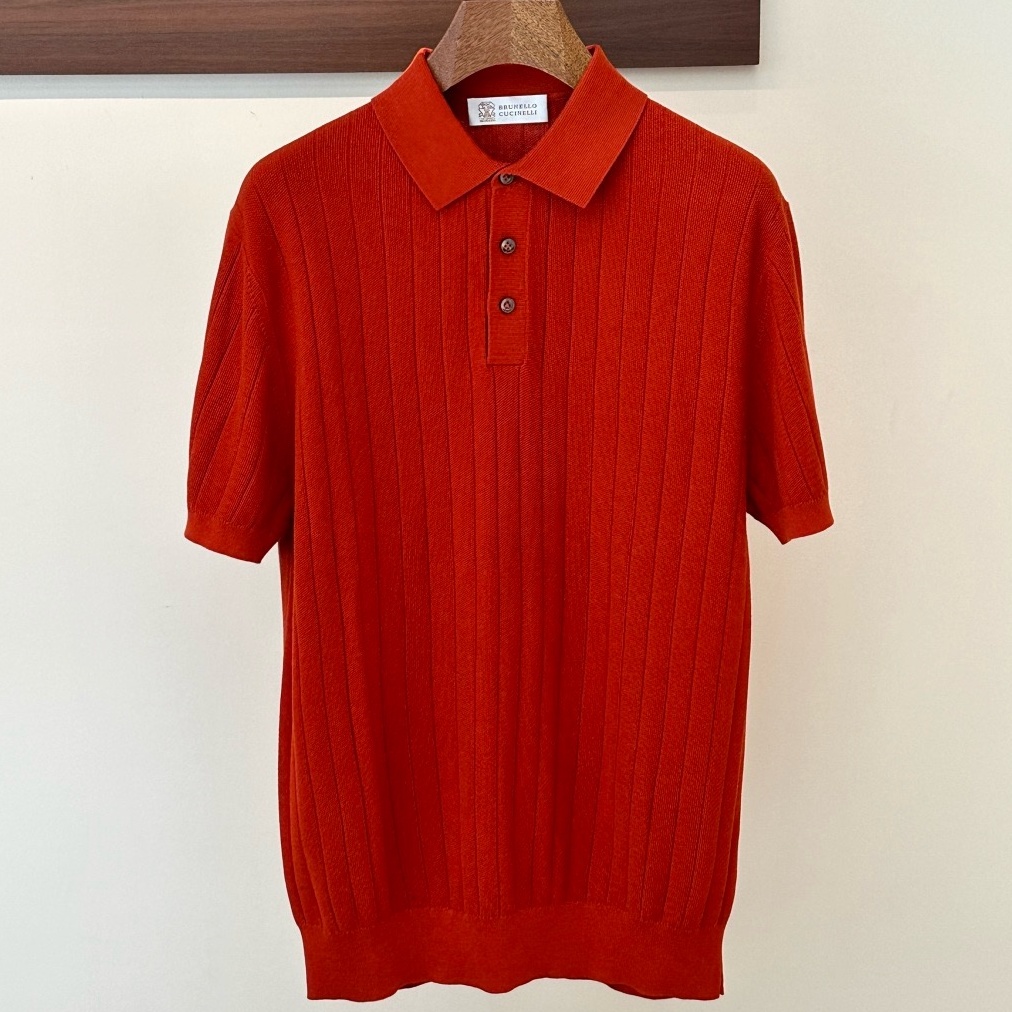 [홍콩명품.BRUNELLO CUCINELLI]브루넬로 쿠치넬리 2026 남성용 니트반팔 BL1584 YB  홍콩명품의류,구매대행,온라인명품