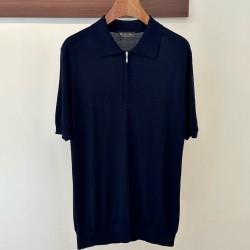[홍콩명품.loro piana] 로로피아나 2026 남성용 니트반팔 LP1262 HD  홍콩명품의류,구매대행,온라인명품