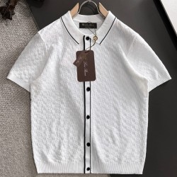 [홍콩명품.loro piana] 로로피아나 2026 남성용 니트반팔 LP1270 PD 홍콩명품의류,구매대행,온라인명품