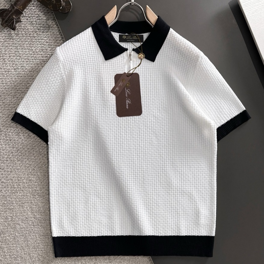 [홍콩명품.loro piana] 로로피아나 2026 남성용 니트반팔 LP1274 PD 홍콩명품의류,구매대행,온라인명품