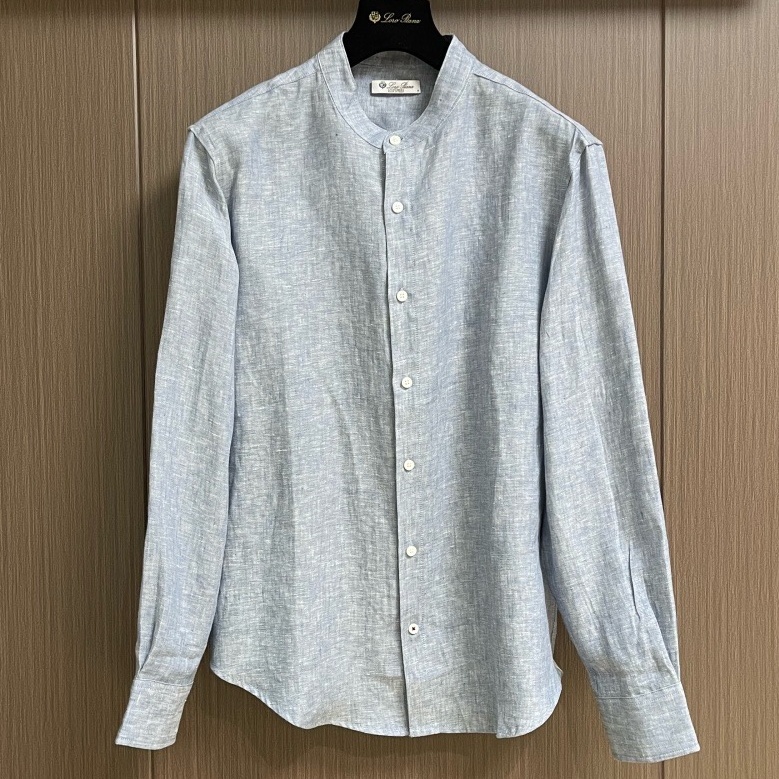 [홍콩명품.loro piana]로로피아나 2026 남성용  린넨 셔츠  LP1280 HD 홍콩명품의류,구매대행,온라인명품