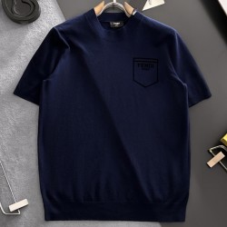 [홍콩명품,FENDI] 펜디 2026 남성용 니트반팔 FD804 PD 홍콩명품의류,구매대행,온라인명품