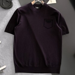 [홍콩명품,FENDI] 펜디 2026 남성용 니트반팔 FD806 PD 홍콩명품의류,구매대행,온라인명품