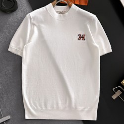 [홍콩명품.HERMES] 에르메스 2026 남성용 니트반팔 HM562 YB 홍콩명품의류,구매대행,온라인명품