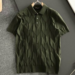 [홍콩명품.loro piana] 로로피아나 2026 남성용 니트반팔 LP1322 PD 홍콩명품의류,구매대행,온라인명품