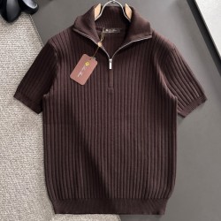 [홍콩명품.loro piana] 로로피아나 2026 남성용 니트반팔 LP1323 PD 홍콩명품의류,구매대행,온라인명품
