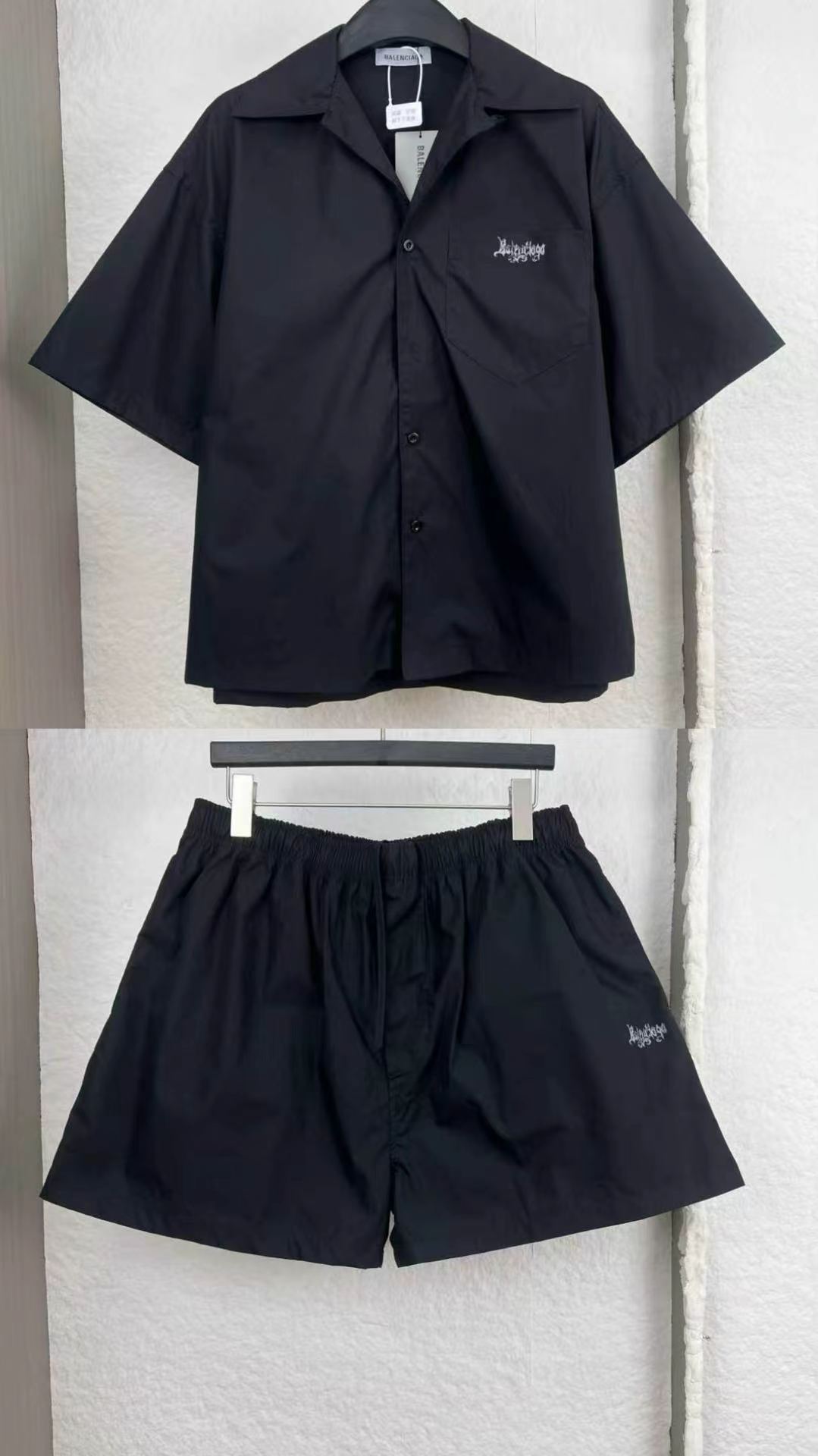 [홍콩명품.BALENCIAGA] 발렌시아가 2026 남성용 반팔셔츠세트 BL1447 PD 홍콩명품의류,구매대행,온라인명품
