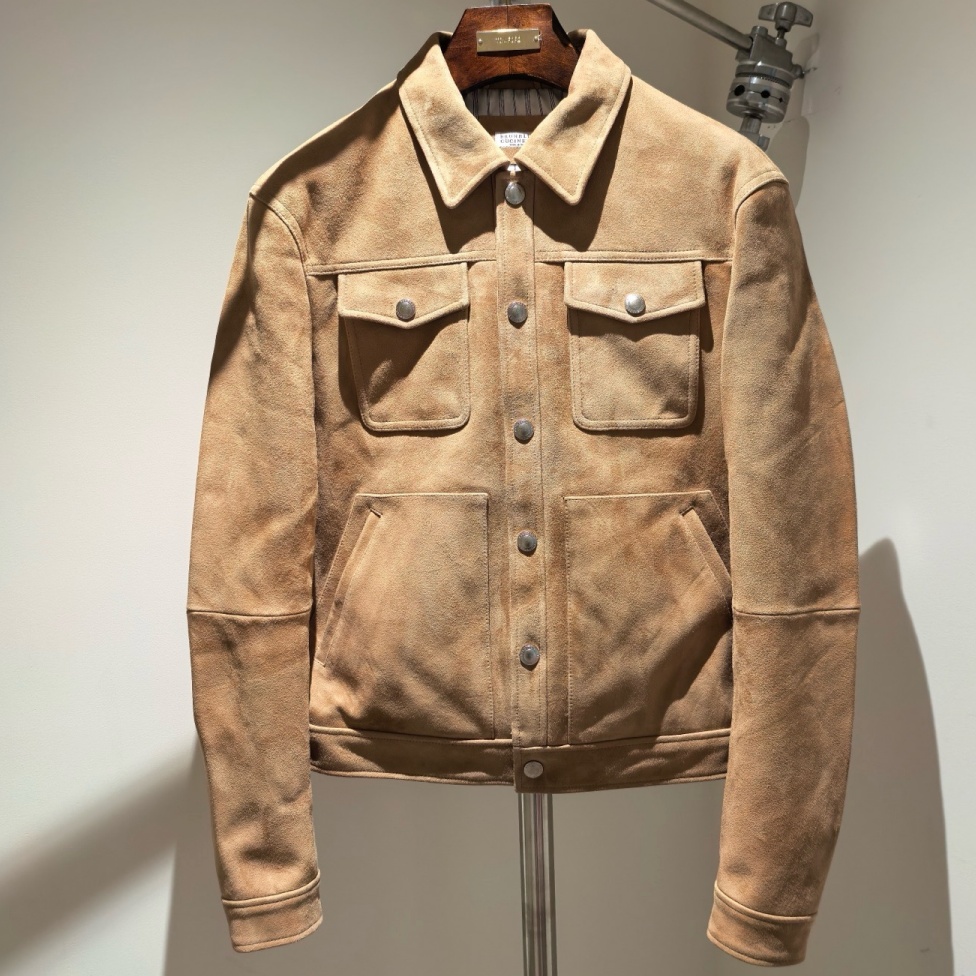 [홍콩명품.BRUNELLO CUCINELLI]브루넬로 쿠치넬리 2026 남성용 양가죽 자켓 BL1636 HD 홍콩명품의류,구매대행,온라인명품