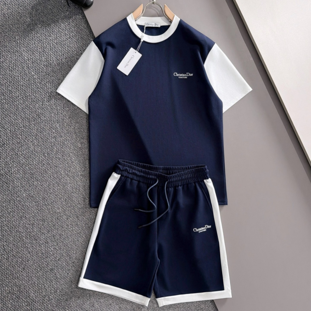[홍콩명품.Christian Dior] 크리스챤 디올 2026 남성용 반팔세트 CD1840 PD 홍콩명품의류,구매대행,온라인명품