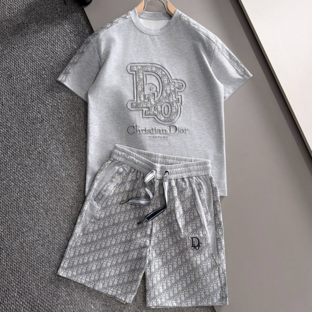 [홍콩명품.Christian Dior] 크리스챤 디올 2026 남성용 반팔세트 CD1841 PD 홍콩명품의류,구매대행,온라인명품