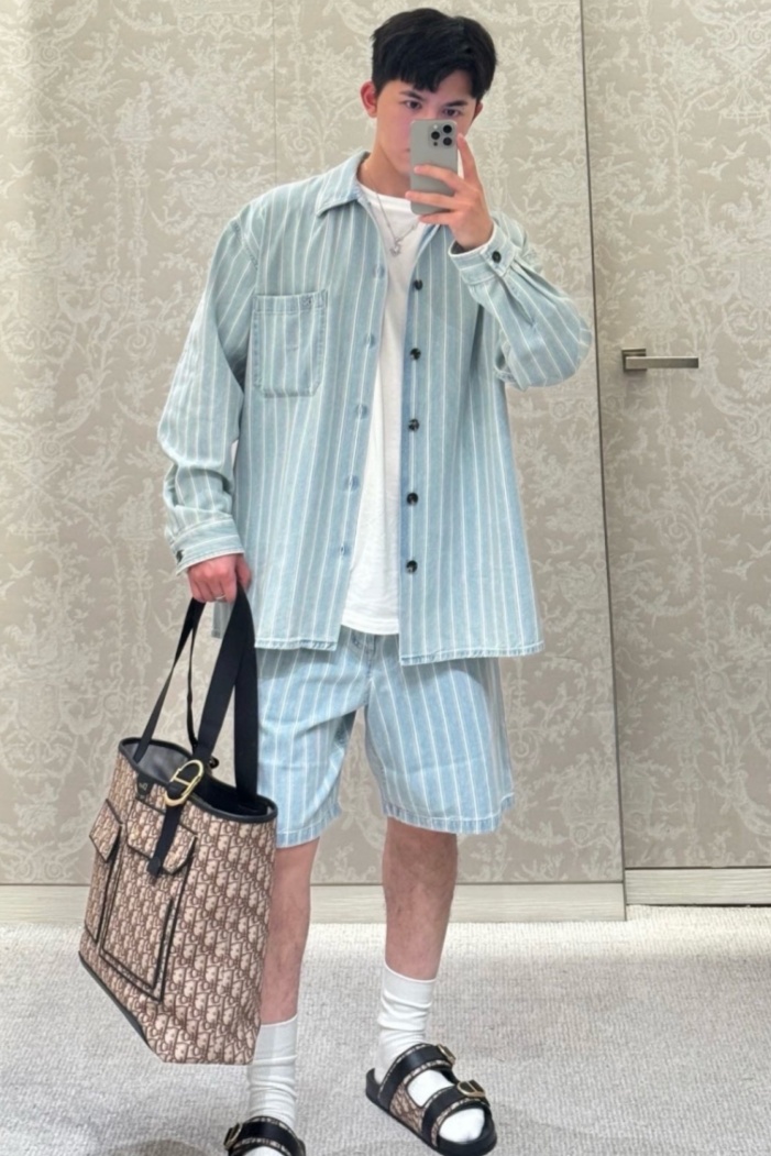 [홍콩명품.Christian Dior] 크리스챤 디올 2026 남성용 반팔셔츠세트 CD1898 HD 홍콩명품의류,구매대행,온라인명품