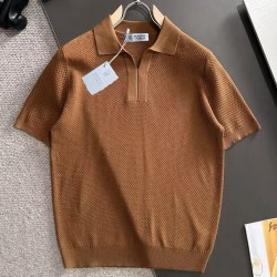 [홍콩명품.BRUNELLO CUCINELLI]브루넬로 쿠치넬리 2026 남성용 니트반팔 BL1673 PD 홍콩명품의류,구매대행,온라인명품