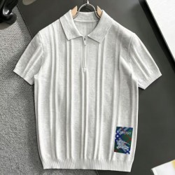 [홍콩명품.BURBERRY] 버버리 2026 남성용 니트반팔 BU1805 PD 홍콩명품의류,구매대행,온라인명품