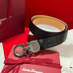 [홍콩명품.FERRAGAMO] 페라가모 2026 남성용 가죽벨트 3.8 CM FG001