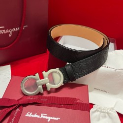 [홍콩명품.FERRAGAMO] 페라가모 2026 남성용 가죽벨트 3.8 CM FG002