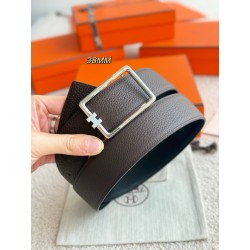 [홍콩명품.HERMES] 에르메스 2026 남성용 가죽벨트 3.8 CM HM004