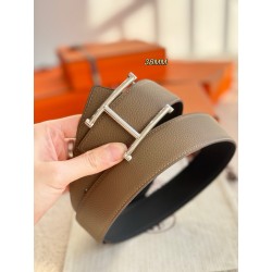 [홍콩명품.HERMES] 에르메스 2026 남성용 가죽벨트 3.8 CM HM005