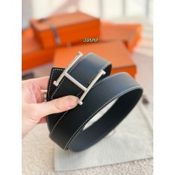 [홍콩명품.HERMES] 에르메스 2026 남성용 가죽벨트 3.8 CM HM007