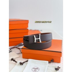 [홍콩명품.HERMES] 에르메스 2026 남성용 가죽벨트 3.8 CM HM010