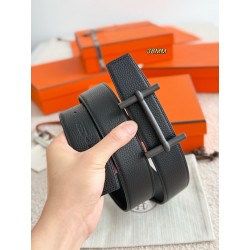 [홍콩명품.HERMES] 에르메스 2026 남성용 가죽벨트 3.8 CM HM015