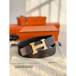 [홍콩명품.HERMES] 에르메스 2026 남성용 가죽벨트 3.8 CM HM020