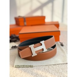[홍콩명품.HERMES] 에르메스 2026 남성용 가죽벨트 3.8 CM HM021