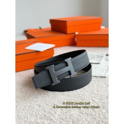 [홍콩명품.HERMES] 에르메스 2026 남성용 가죽벨트 3.8 CM HM026