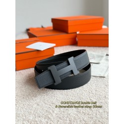 [홍콩명품.HERMES] 에르메스 2026 남성용 가죽벨트 3.8 CM HM028