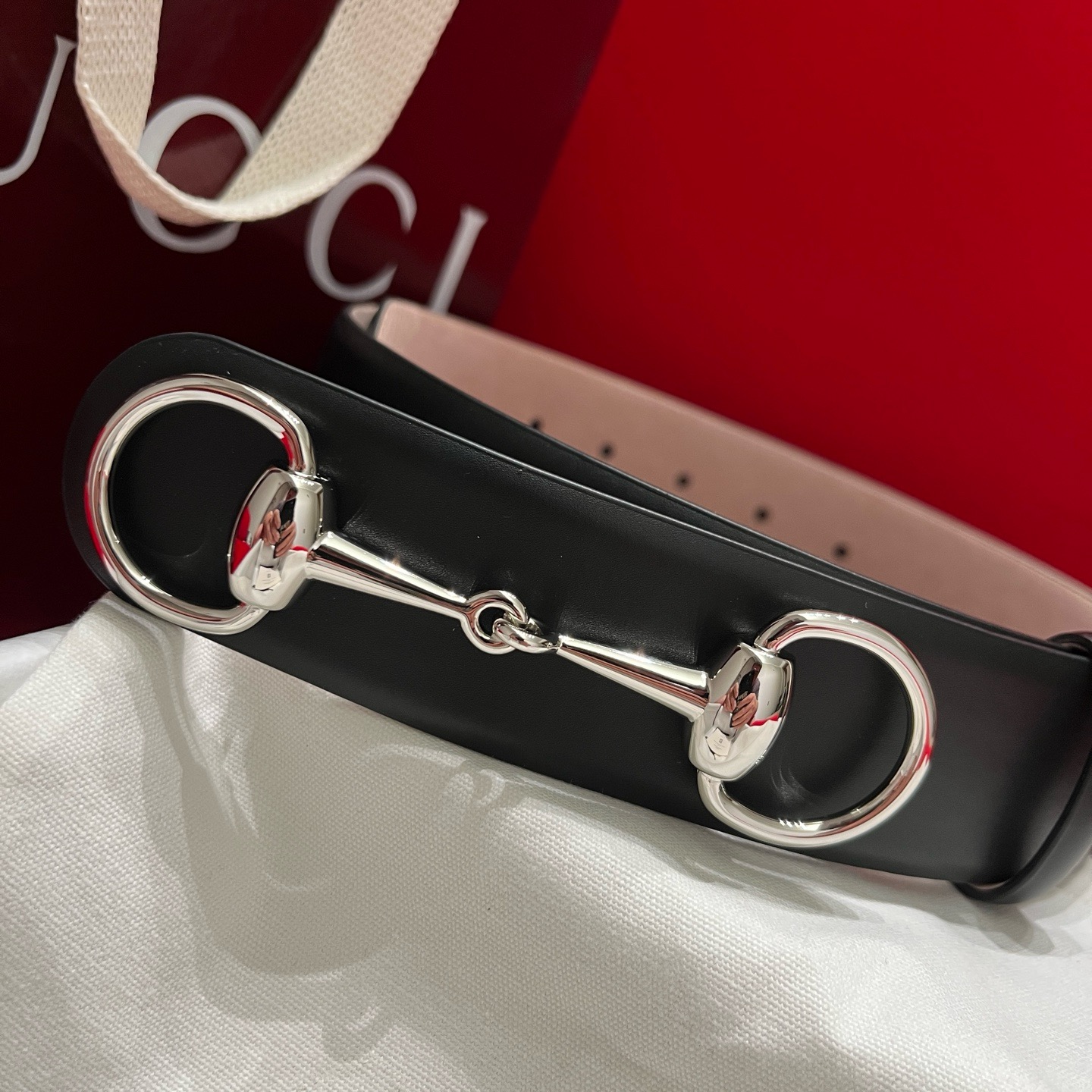 [홍콩명품.GUCCI]구찌 2026 남성용 가죽벨트 4.0 CM GC004