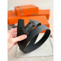 [홍콩명품.HERMES] 에르메스 2026 남성용 가죽벨트 3.8 CM HM042