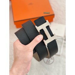 [홍콩명품.HERMES] 에르메스 2026 남성용 가죽벨트 3.8 CM HM045