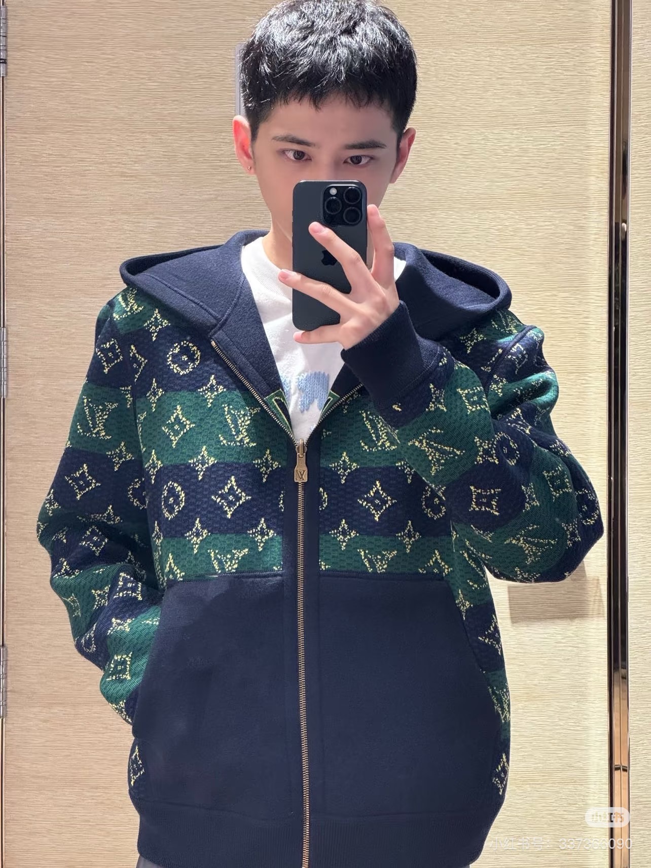 [홍콩명품.LOUIS VUITTON] 루이비통 2026 남성용 양면 후드자켓 LV3464 PD 홍콩명품의류,구매대행,온라인명품