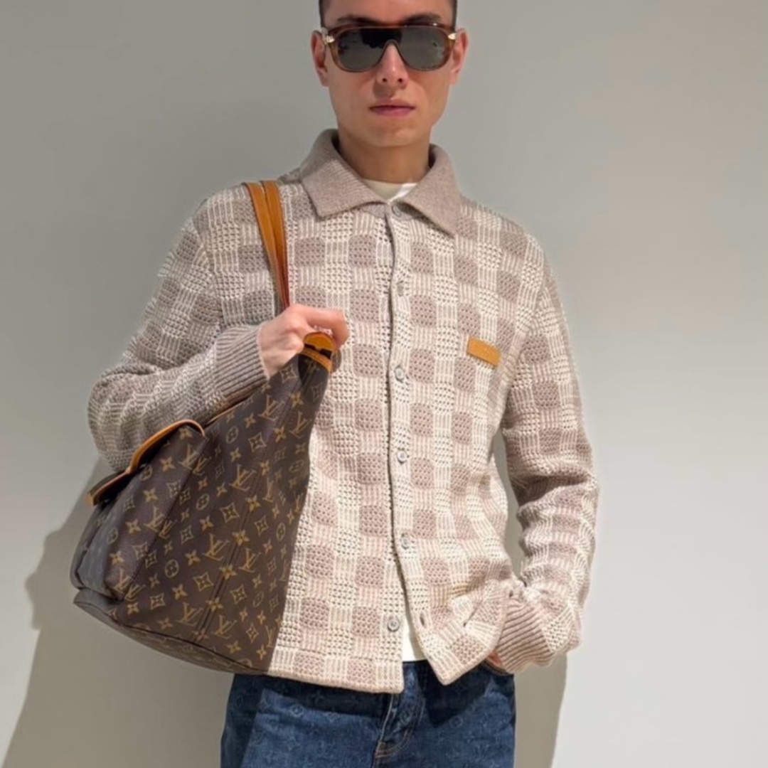 [홍콩명품.LOUIS VUITTON] 루이비통 2026 남성용 울혼방 가디건 LV3593 PD 홍콩명품의류,구매대행,온라인명품
