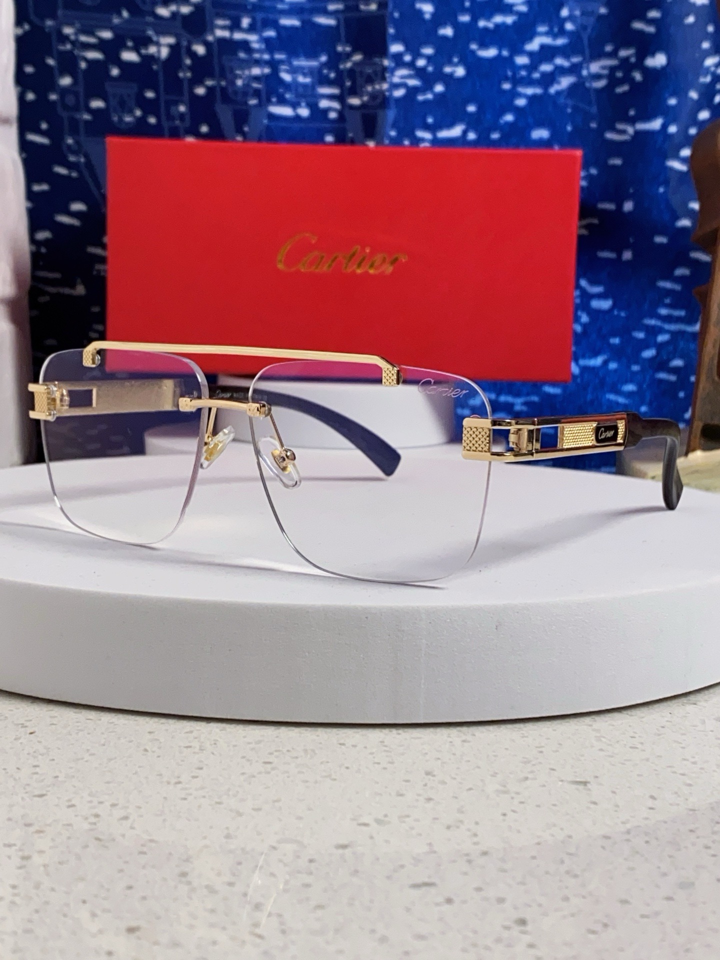 [홍콩명품.CARTIER/까르띠에] 26SS 로고 연예인 여자 남자선글라스 CT011 SG2 홍콩명품의류,구매대행,온라인명품