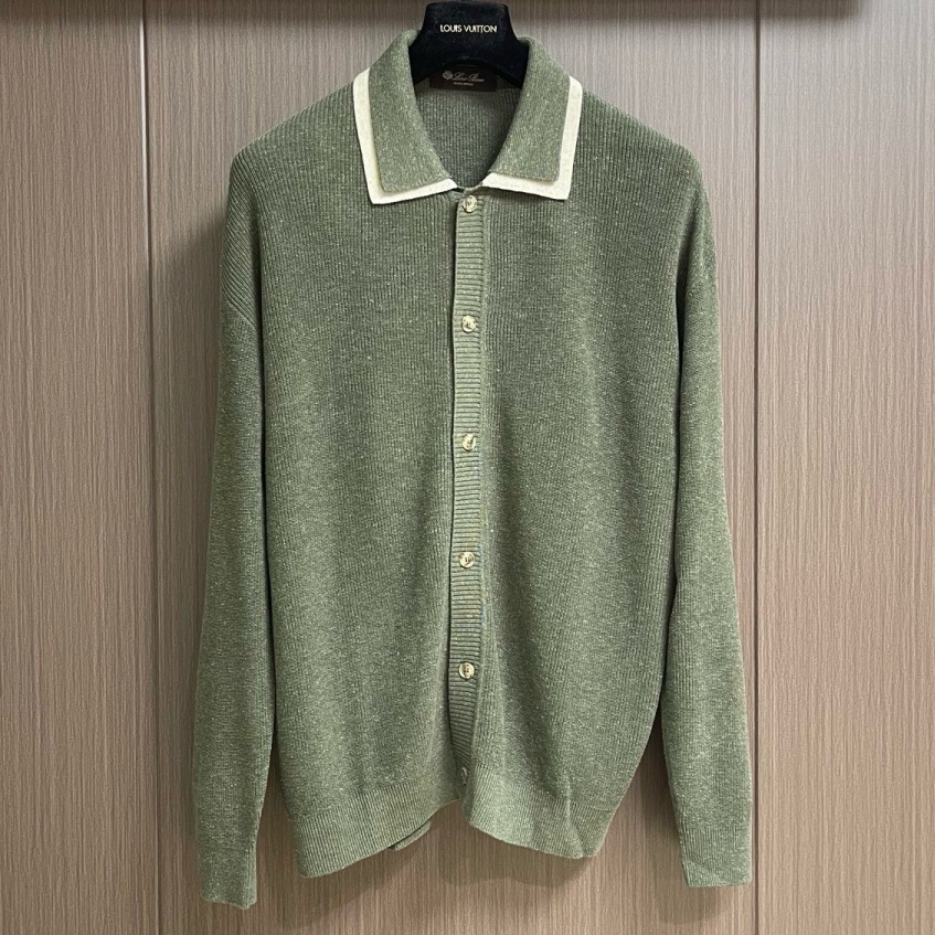 [홍콩명품.loro piana] 로로피아나 2026 남성용 울혼방 가디건 LP1576 HD 홍콩명품의류,구매대행,온라인명품