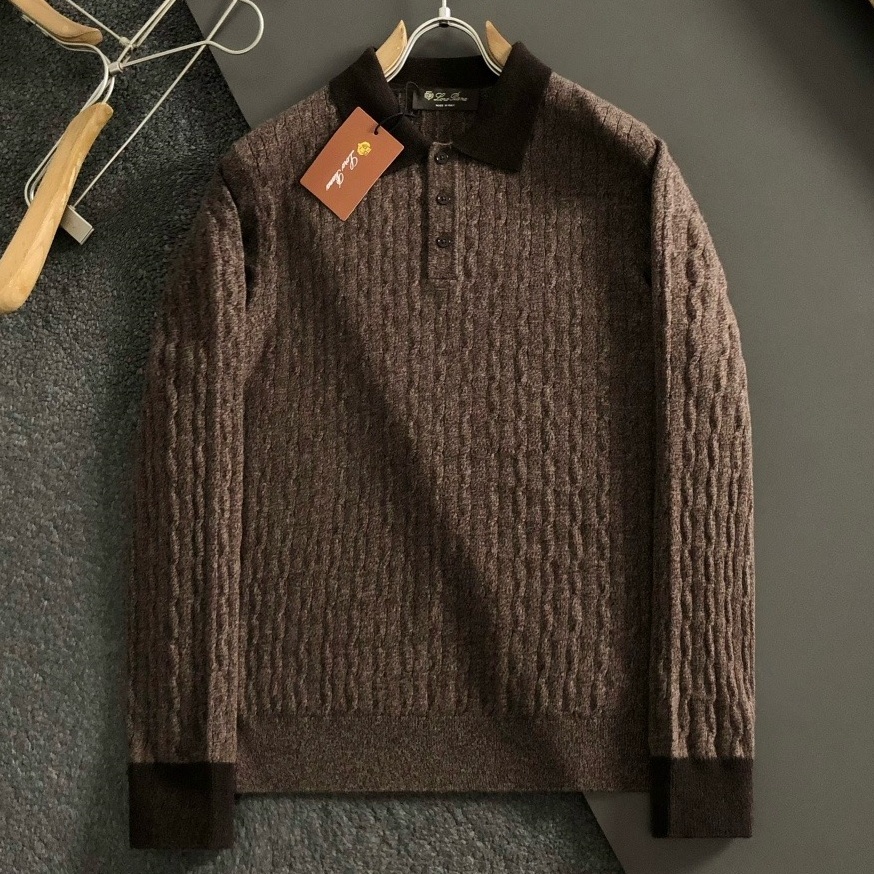 [홍콩명품.loro piana] 로로피아나 2026 남성용 울혼방 풀오버 LP1578 HD 홍콩명품의류,구매대행,온라인명품