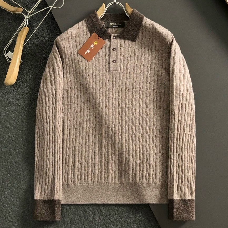 [홍콩명품.loro piana] 로로피아나 2026 남성용 울혼방 풀오버 LP1579 HD 홍콩명품의류,구매대행,온라인명품