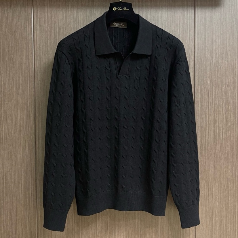 [홍콩명품.loro piana] 로로피아나 2026 남성용 울혼방 풀오버 LP1580 HD 홍콩명품의류,구매대행,온라인명품