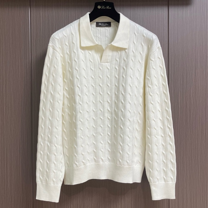 [홍콩명품.loro piana] 로로피아나 2026 남성용 울혼방 풀오버 LP1581 HD 홍콩명품의류,구매대행,온라인명품