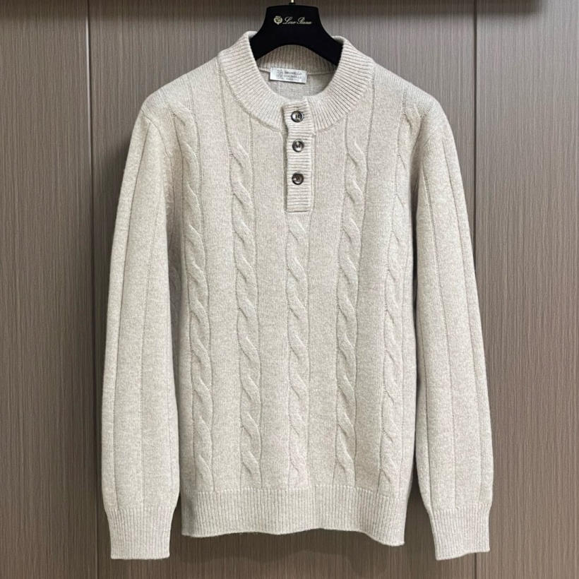 [홍콩명품.loro piana] 로로피아나 2026 남성용 울 풀오버 LP1589 HD 홍콩명품의류,구매대행,온라인명품