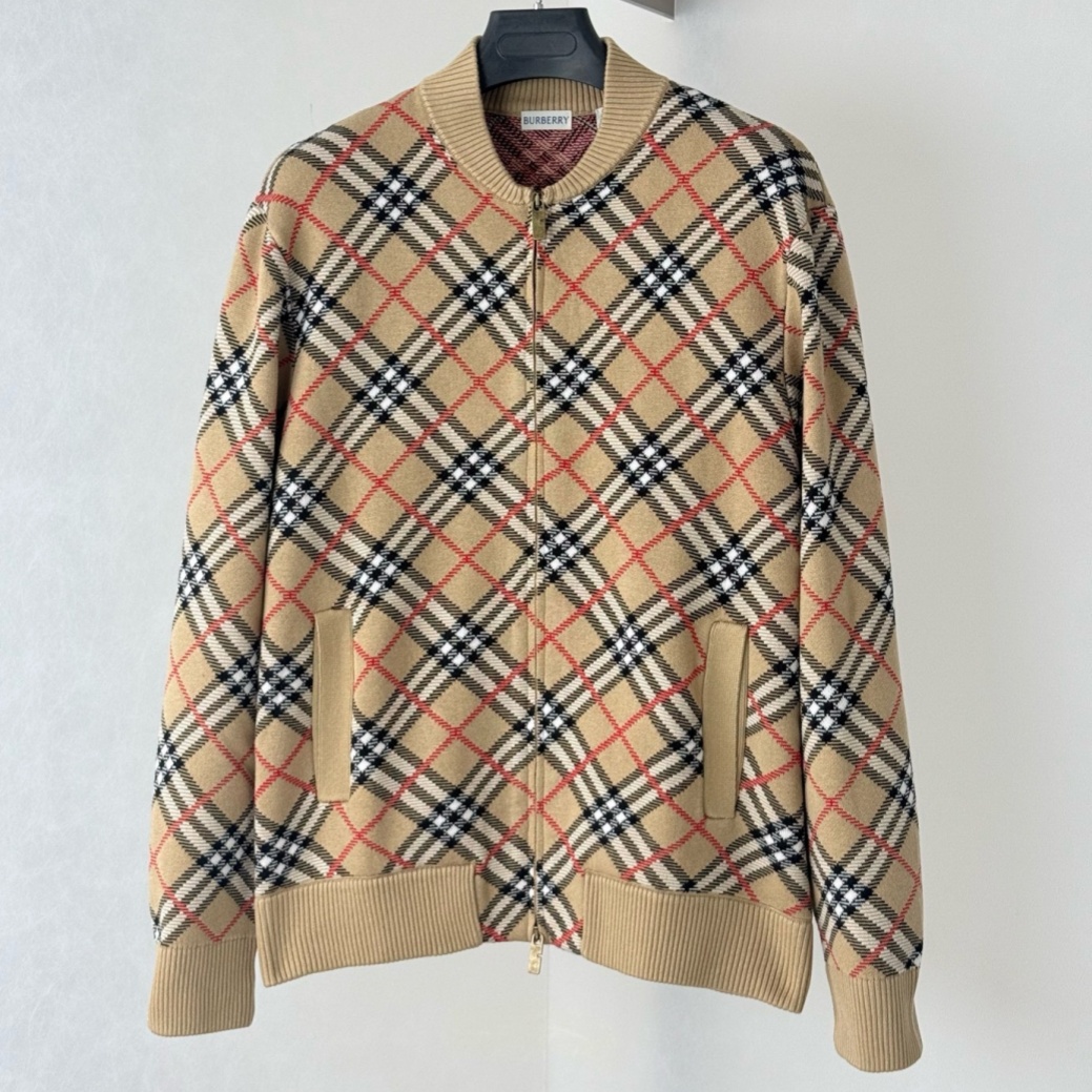 [홍콩명품.BURBERRY] 버버리 2026 남성용 니트 가디건 자켓 BU1846 PD 홍콩명품의류,구매대행,온라인명품