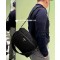 프라다 26SS 리나일론 사파이노 가죽 숄더백 블랙 2VH203