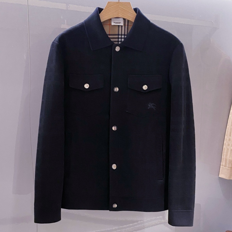[홍콩명품.BURBERRY] 버버리 2026 남성용 니트 가디건 자켓 BU1852 PD 홍콩명품의류,구매대행,온라인명품