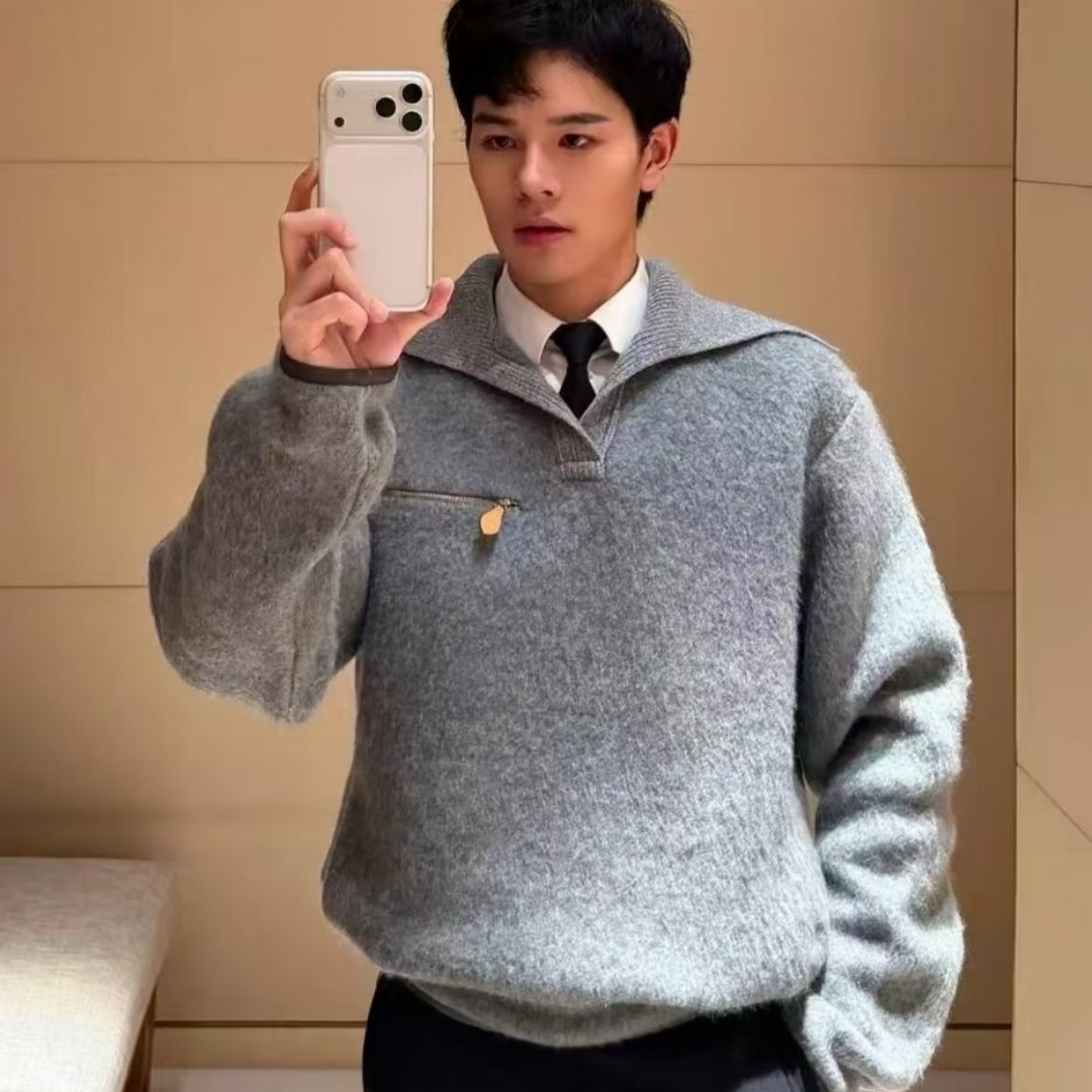 [홍콩명품.LOUIS VUITTON] 루이비통 2026 남성용 울혼방 풀오버 LV3701 PD 홍콩명품의류,구매대행,온라인명품