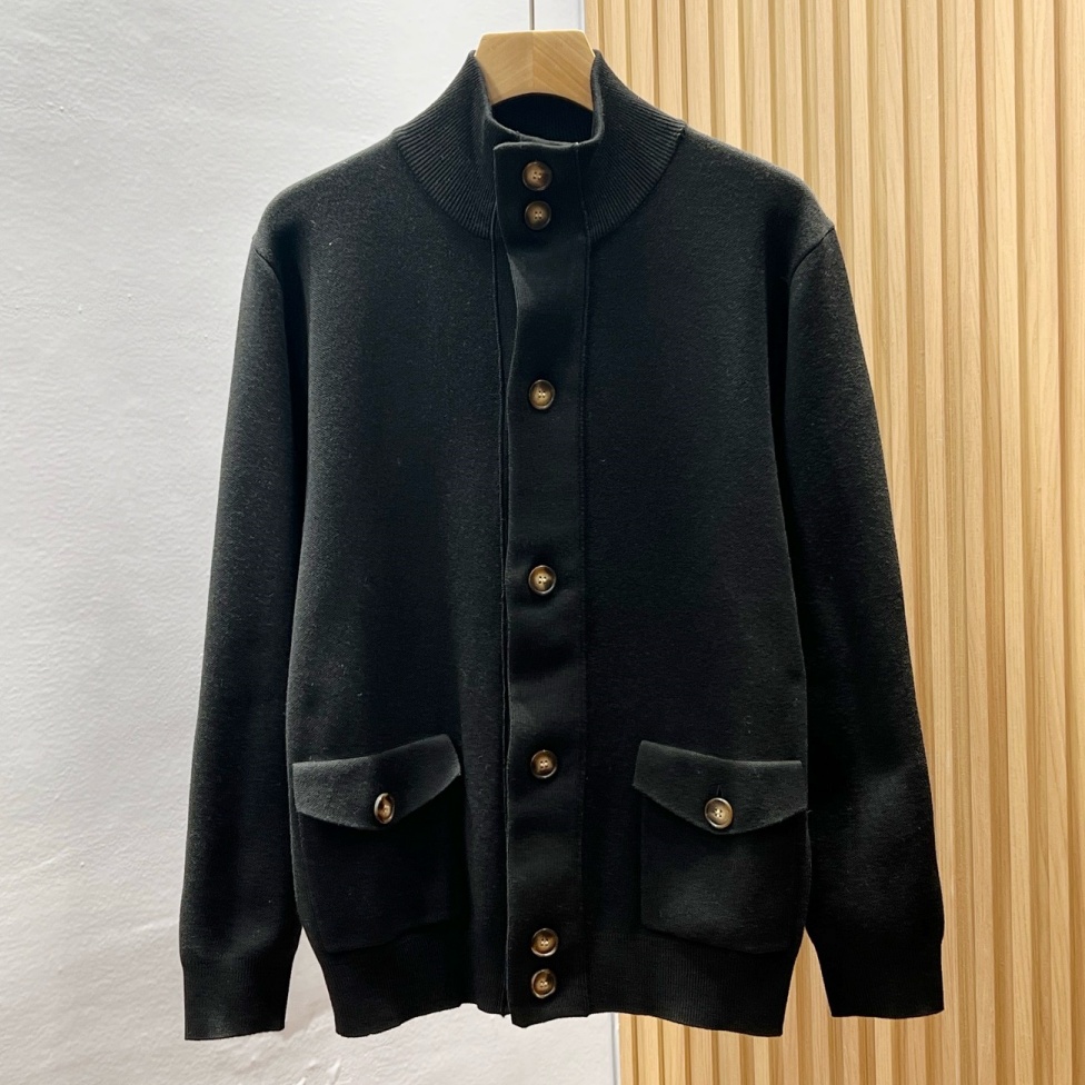 [홍콩명품.loro piana] 로로피아나 2026 남성용 울혼방 니트 자켓 LP1635 HD  홍콩명품의류,구매대행,온라인명품
